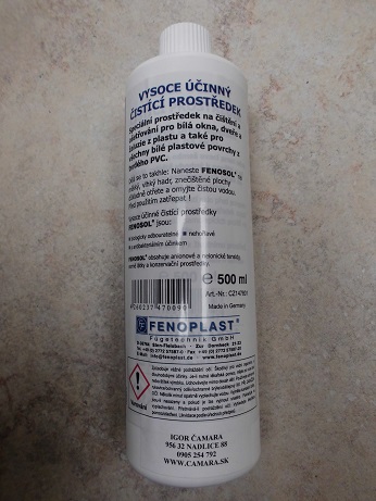 147801 Fenosol Čistič PVC biele 0,5 L
